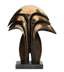 La source | abstract bronzen beeld met vormen uit de natuur van Ernest Joachim koopt u nu online! ✓Veilig betalen ✓Gratis verzending