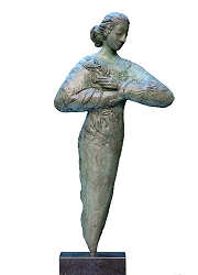 Demeter | model sculpture in bronze by Marion Visione now for sale online! ✓Highest quality & service ✓Safe payment ✓Free shipping